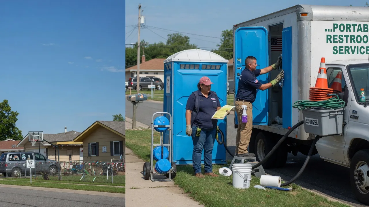 Portable Toilet Rental in Milford, IN near me